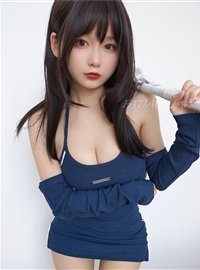 发条少女（迷之呆梨) NO.129 2022.8 Fantia 会员合集テニスをするのはとても暑